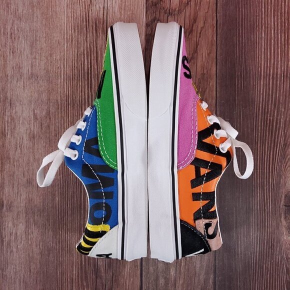 Vans MoMA Womens 6.5 Mens 5 Museum Of Modern Art Embroidered Shoes Sneakers - Picture 8 of 14